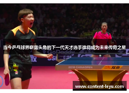 当今乒乓球界崭露头角的下一代天才选手谁将成为未来传奇之星