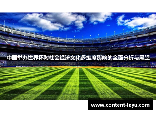 中国举办世界杯对社会经济文化多维度影响的全面分析与展望