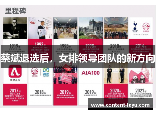 蔡斌退选后，女排领导团队的新方向